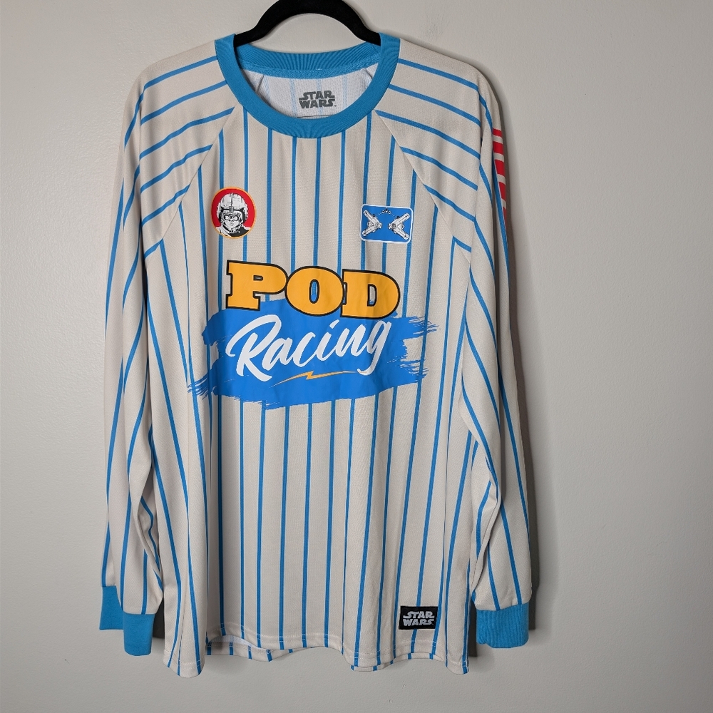 Star Wars Pod Racing Striped Long Sleeve Shirt